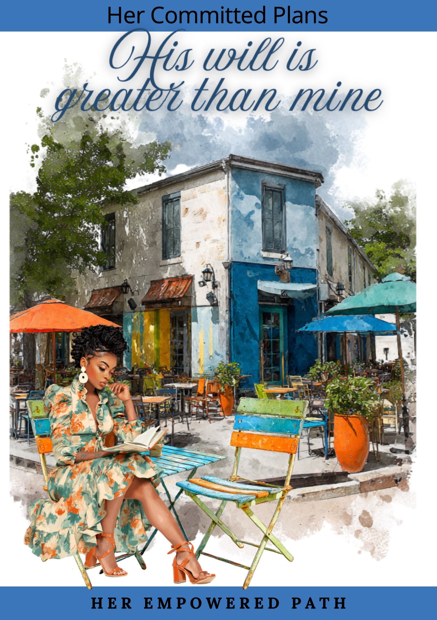 Her Committed Plans Digital Sticker Collection | Digital Black Girl Christian Stickers for Goodnotes, iPad & Digital Planners/ Faith Digital Stickers