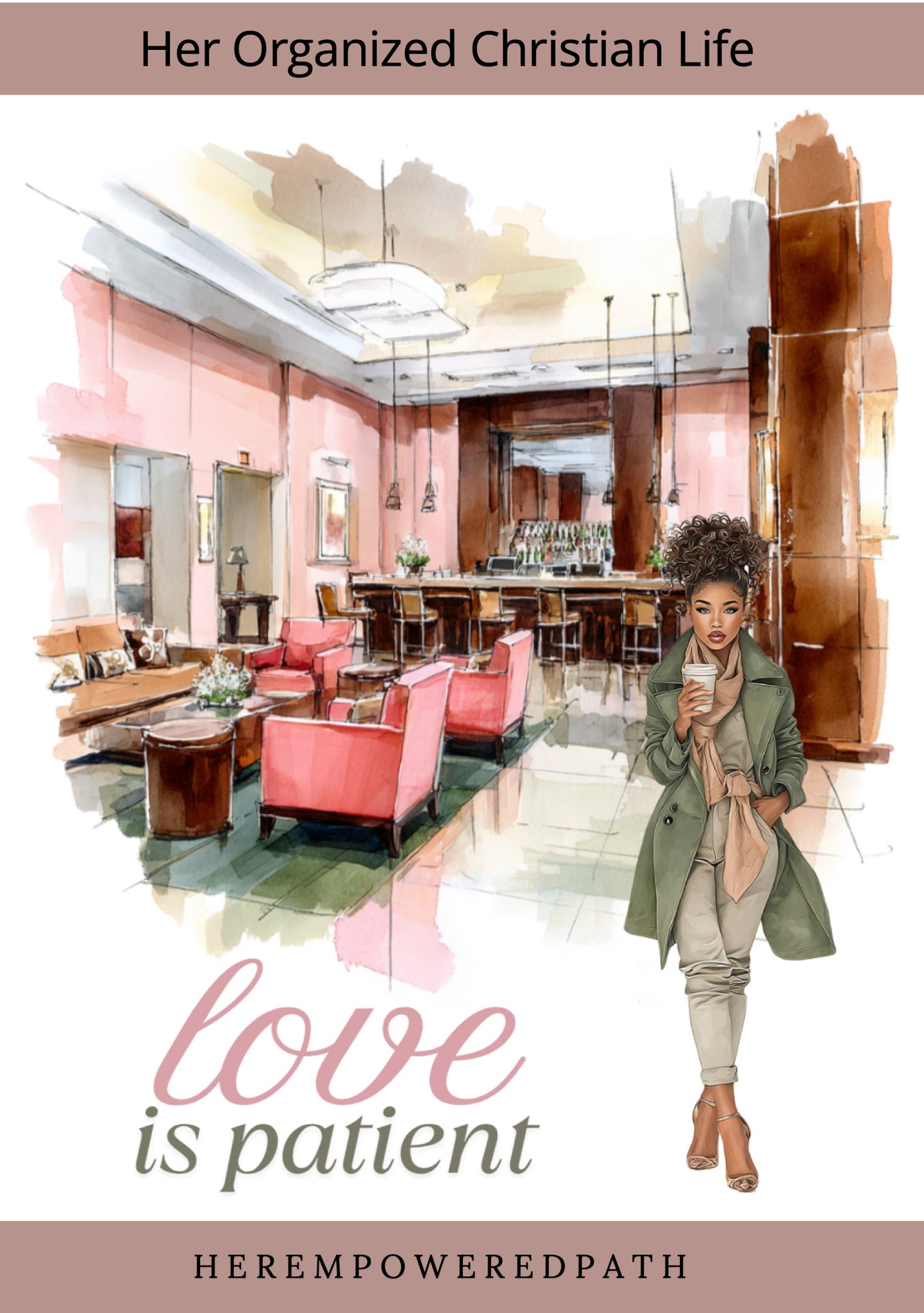 Her Organized Christian Life| Digital Black Girl Christian Stickers for Goodnotes, iPad & Digital Planners/ Faith Digital Stickers