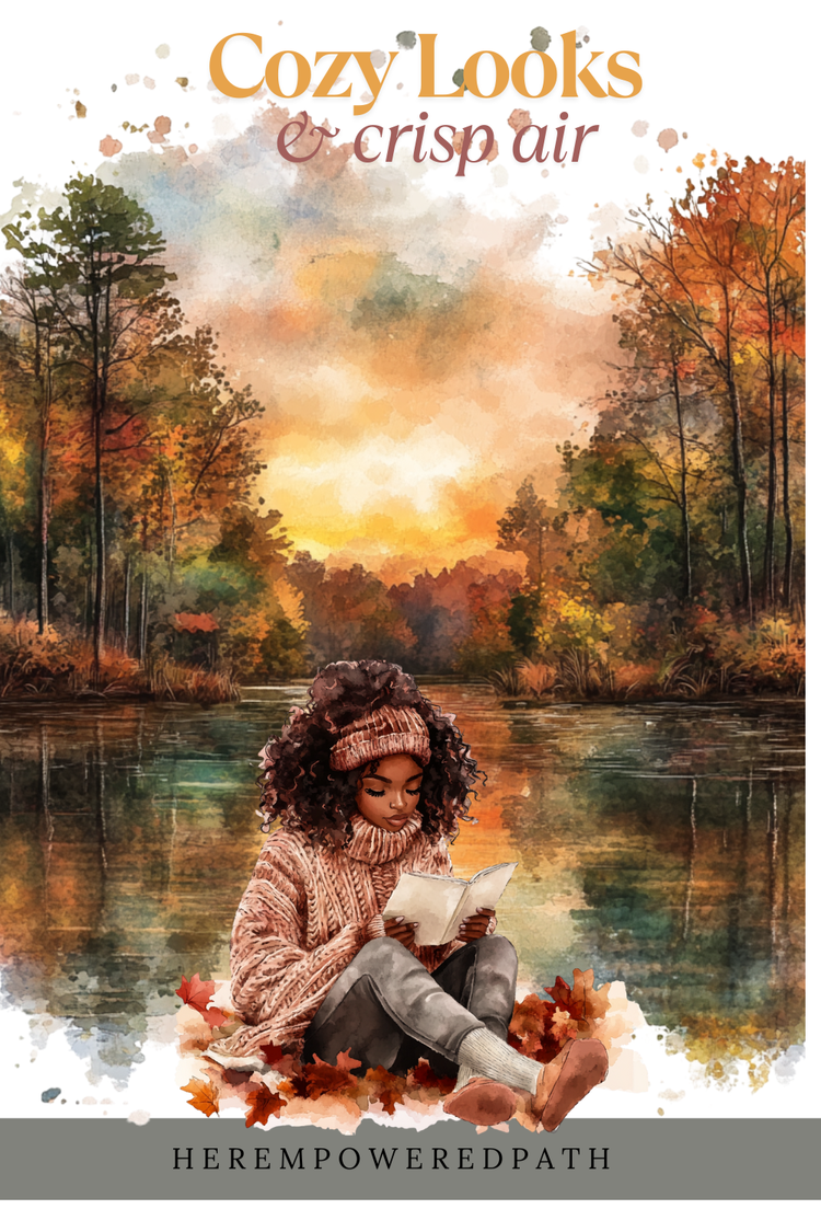 🍂✨ Her Fall Aesthetic: Digital Sticker Collection ✨🍂 For Planners, Journals, & Vision Boards