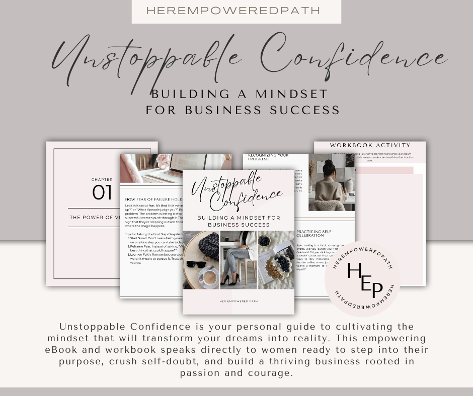 Uncovering Your Passion + Unstoppable Confidence eBook Bundle - Workbook & Guide - Find Your Passion - Find Your Purpose - Business Mindset - Passive Income - Digital Products - Entrepreneurs